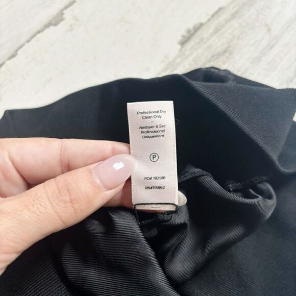 Cinq à Sept Giles Twill Cargo Joggers Size M in Black - Picture 7 of 7